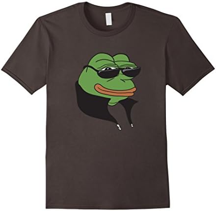 Men's Pepe the Frog T-Shirt  Medium Asphalt