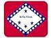 US State Flag - Bella Vista, Arkansas (AR)  Mouse Pad