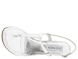 Steve Madden - Steve Madden Women's Bragg Sandal (Silver Leather 6.5 M)