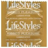 Lifestyles Ribbed Pleasure Condoms 24 Pack
