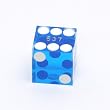 19mm (3/4) Translucent Blue Casino die