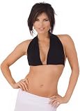 Sexy Convertible Halter Top from Hot Fash Tops - IMAGINATION Black