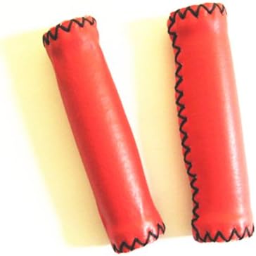 1 Pair Tachi Vintage Bicycle Bike Handlebar Grips for Mountain Cruiser BMX Handle Bar Red