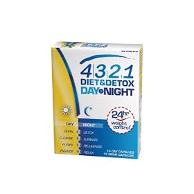 Health From The Sun, 4.3.2.1 Diet & Detox Day Night, 15 Day-15 Night Capsules