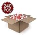 Wiffle Golf Balls - 240 Pieces Wholesale Lot, Mixed Color White and Orange
