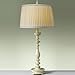 Murray Feiss Gustav Bedside 9579RW Table Candelabra 29 Table Lamp 1 Light 150 watt in Rubbed Wood