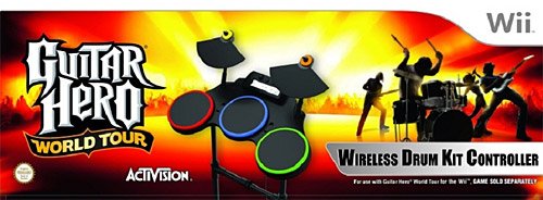 Guitar Hero World Tour: Standalone Wireless Drum Controller (wii) Picture