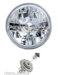 Automotive Parts and Accessories: OCTANE LIGHTING 5-3/4" 6V Motorcycle Halogen Headlight Headlamp Crystal Clear Bulb 35/35W 6 Volt - Octane Lighting