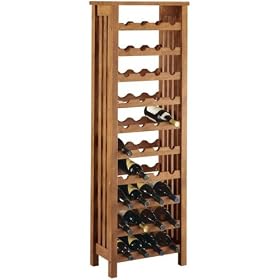 Mission style Tall Wine Rack, 40 BOTTLES, LIGHT CHERRY by Home Decorators Collection