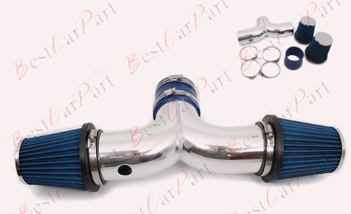97 98 99 00 Corvette C5 5.7 V8 DUAL AIR INTAKE + BLUE FILTER SRDCH2B