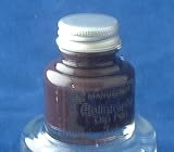 Review Manuscript  / Calligraphy Ink, pigmented, 30 ml bottle, sepia