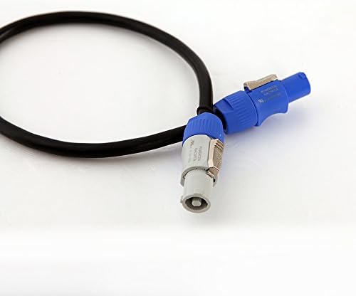 Neutrik Powercon Power Extension Cable 50ft/ Line Array Speaker System / LED Display Board Power Extension Cable/ PP-2414-50