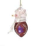 Kansas State Wildcats 2 3/4 Acrylic Snowman Football Ornament