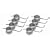 Replacement Tines for AMR 32F & Qualcast Lawn Raker - 8 pack
