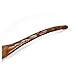 XHHOME 2pcs Hand-made Solid Wood Soup Spoon (deep color)