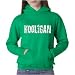 Youth Kelly Green Hoodie by Jerzees : Hooligan - Funny Irish St Patricks Day