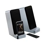 iHome IH70SRC Computer Stereo Speaker System with Dock for iPod (Silver)