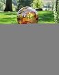 Tall Solar Black Metal Gazing Ball Stand