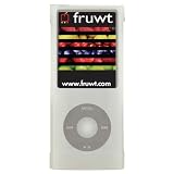 Fruwt Peel Non-Slip Silicone Armband Case with Screen Protection for iPod nano 4G (White)