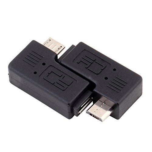 Generic 1 pair right left angle micro usb male 90 degre…
