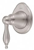 Danze D560840BN Fairmont Single Handle 4-Port Shower Diverter with Trim, Brushed Nickel
