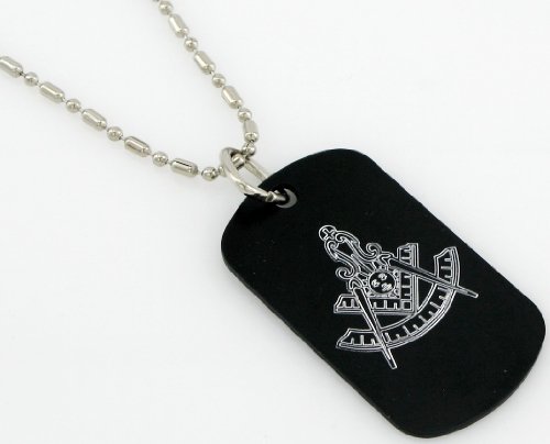 Masonic Mason Past Master Engraved Dog Tags/GI Tags, Necklace 30