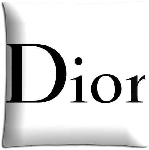 Zippered Comfort brand Dior Durable Cotton / Polyester Bed Pillow Shell Cases 16x16 inch 40x40 cm