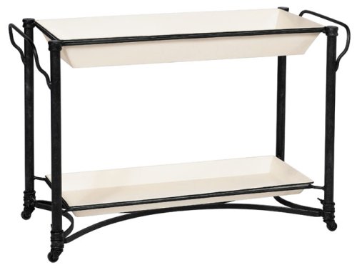Blackened Iron Pharmacy Trolley
