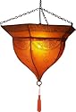 orientalische Deckenlampe - Mali orange
