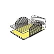 Fellowes 22302 Perf-ect wire double letter tray, front loading, black