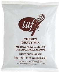 Total Ultimate Foods Turkey Gravy Mix, 14-Ounce Units (Pack of 8)
