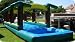 Moonwalk Palm Tree Slip and Slide Inflatable Bounce House
