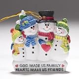 God Made Us Family Ornament