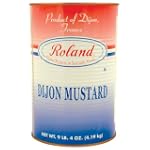 Roland Dijon Mustard from France, 9.25-Pound Can $24.14