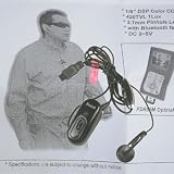ZRAD Bluetooth Headset Spy Camera with 2.4-inch TFT LCD Display Kit