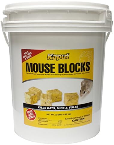 Kaput Mouse Blocks - 22lb. Bucket Kill Mouse 71225