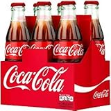 Coca-Cola Classic 8oz Glass Bottles 4-6 Packs (24 Bottles) Coke