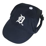 Detroit Tigers MLB Dog Baseball Cap Hat Size Small by Sporty Paws
