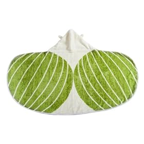 Cuddledry Cuddlebug Organic Toddler Towel (Green)