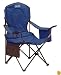 Coleman Oversized Quad Chair with Cooler, Blue