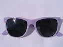Large Sized LAVENDAR PURPLE Wayfarer II Sunglasses / New Vintage Retro Womens Mens New Wave 80's