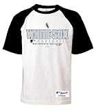 Men`s Chicago White Sox White Practice Raglan T-shirt