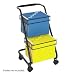Safco 5223BL Jazz Two-Tier File Cart, Black