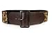 Big Tall Oversized Ladies High Waist Hair on Calf Zebra Print Belts