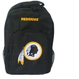 NFL Washington Redskins Black Southpaw Backpack