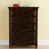 Monterey 5-Drawer Dresser by Bedford Baby - Cherry, Chocolate
