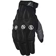 Joe Rocket Rocket Nation Men's Textile Sports Bike Motorcycle Gloves - Black/Black