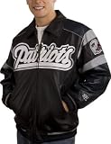 New England Patriots 2008 Pig Napa Elite Leather Varsity Jacket