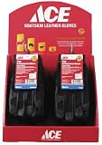 ACE TRADING - GLOVES FORT PKST 2144-PDQ GOATSKIN UTILITY GLOVE W/SPANDEX BACK