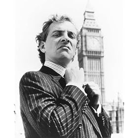 RIK MAYALL AS ALAN B'STARD FROM THE NEW STATESMAN #1 - BLACK & WHITE Movie Photo- LARGE wall POSTER Size Print - SIZE 25x20" (60x50cm)